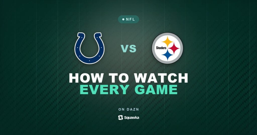 How to watch Indianapolis Colts vs Pittsburgh Steelers live in the UK on DAZN in Week 5 of the 2026 NFL season