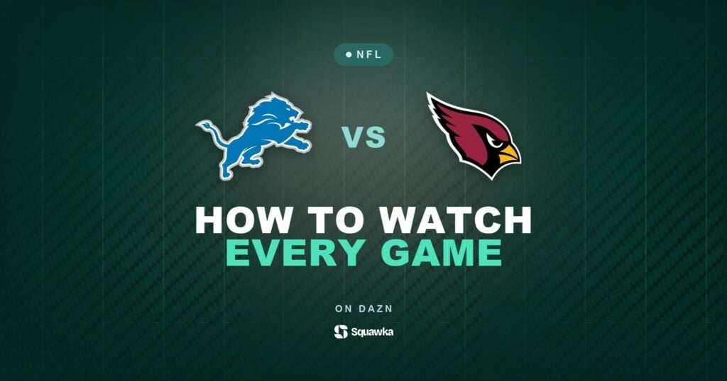 How to watch Detroit Lions vs Arizona Cardinals live in the UK on DAZN in Week 5 of the 2026 NFL season