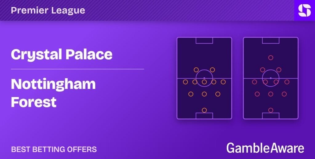 Crystal Palace vs Forest betting offers