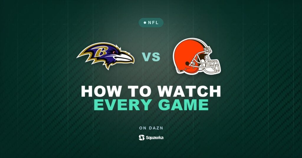 How to watch Baltimore Ravens vs Cleveland Browns live in the UK on DAZN in Week 6 of the 2026 NFL season