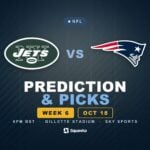 New York Jets vs New England Patriots prediction, picks and odds for Week 6 of the 2026 NFL season