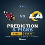Arizona Cardinals vs Los Angeles Rams prediction, picks and odds for Week 6 of the 2026 NFL season