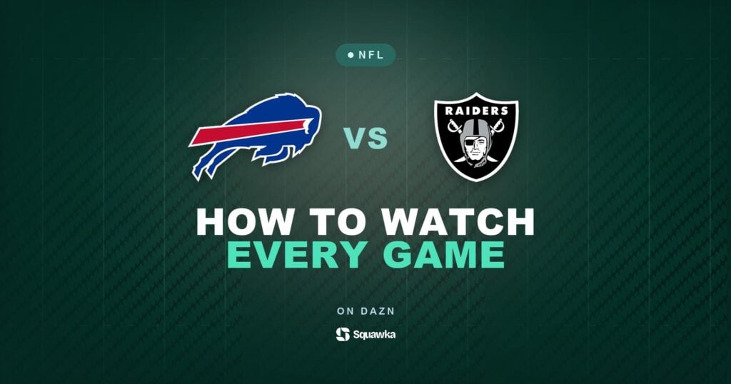 How to watch Buffalo Bills vs Las Vegas Raiders live in the UK on DAZN in Week 6 of the 2026 NFL season