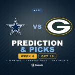 Dallas Cowboys vs Green Bay Packers prediction, picks and odds for Week 6 of the 2026 NFL season