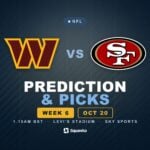 Washington Commanders vs San Francisco 49ers prediction, picks and odds for Week 6 of the 2026 NFL season