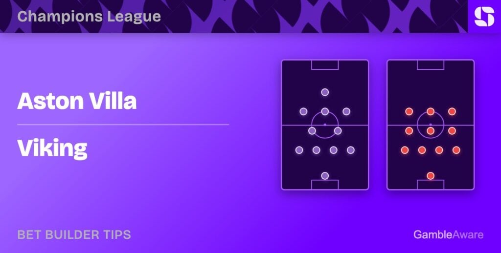 Aston Villa vs Viking bet builder tips