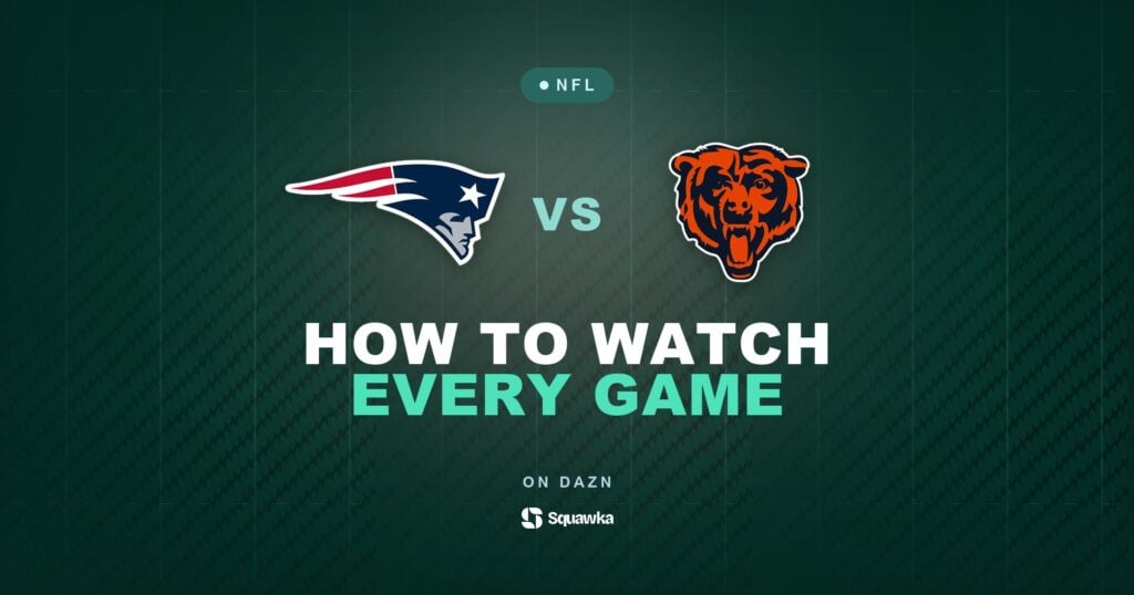 How to watch New England Patriots vs Chicago Bears live in the UK on DAZN in Week 7 of the 2026 NFL season