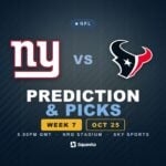 Giants vs Texans Prediction & Tips: Week 7