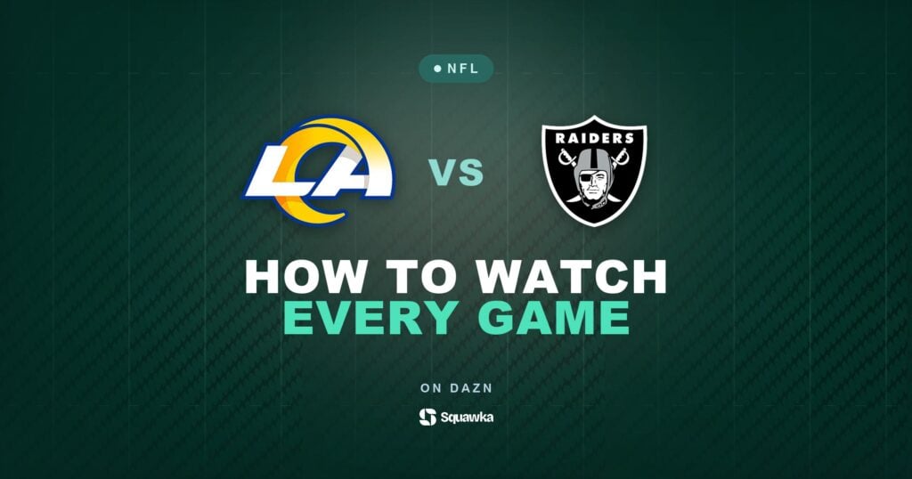 How to watch Los Angeles Rams vs Las Vegas Raiders live in the UK on DAZN in Week 7 of the 2026 NFL season