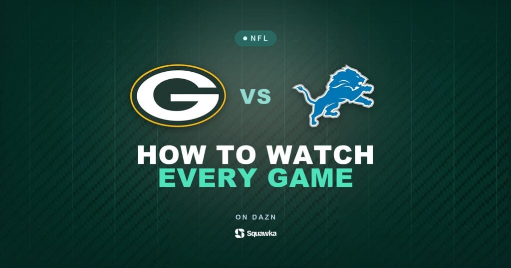 How to watch Green Bay Packers vs Detroit Lions live in the UK on DAZN in Week 7 of the 2026 NFL season