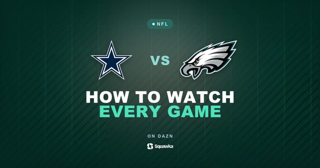 How to watch Dallas Cowboys vs Philadelphia Eagles live in the UK on DAZN in Week 7 of the 2026 NFL season