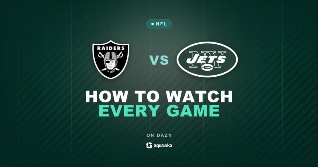 How to watch Las Vegas Raiders vs New York Jets live in the UK on DAZN in Week 8 of the 2026 NFL season
