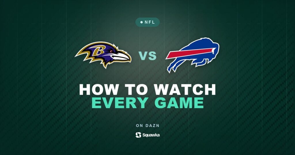 How to watch Baltimore Ravens vs Buffalo Bills live in the UK on DAZN in Week 8 of the 2026 NFL season