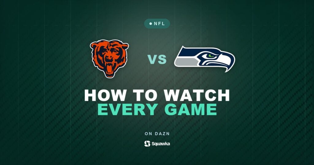 How to watch Chicago Bears vs Seattle Seahawks live in the UK on DAZN in Week 8 of the 2026 NFL season