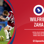 Wilfried Zaha dribble king