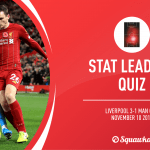 Liverpool 3-1 Man City stat leaders quiz