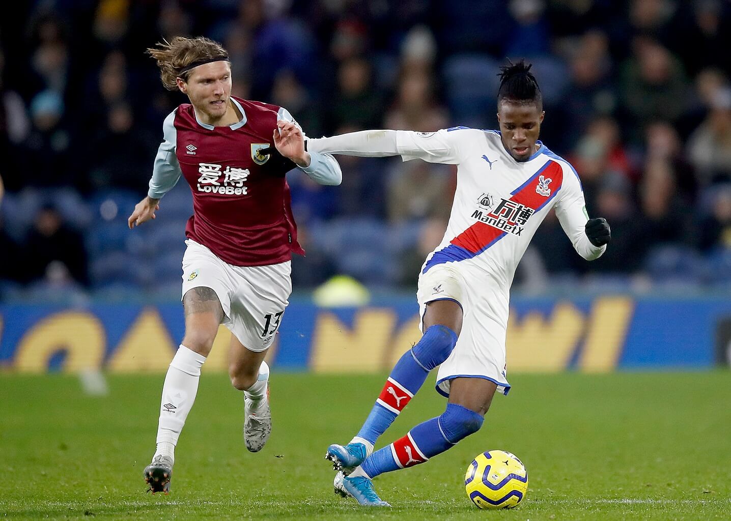 Wilfried Zaha was linked with Arsenal and Everton in the summer but could be on his way to Chelsea, helping to replace Eden Hazard.