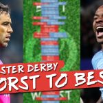 Man City vs Man Utd Ranking List