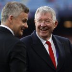 Ole Gunnar Solskjaer and former Manchester United manager, Sir Alex Ferguson