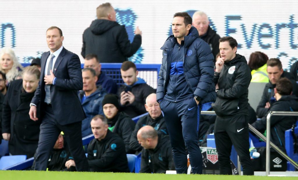 Everton caretaker manager Duncan Ferguson celebrates win over Chelsea