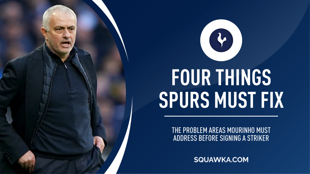 Tottenham Hotspur, Spurs, transfer targets, problems, Mourinho, positions