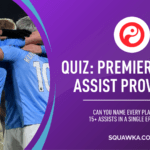 Premier League assists quiz