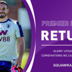 Premier League injury news: Players set to return for 2019/20 run-in