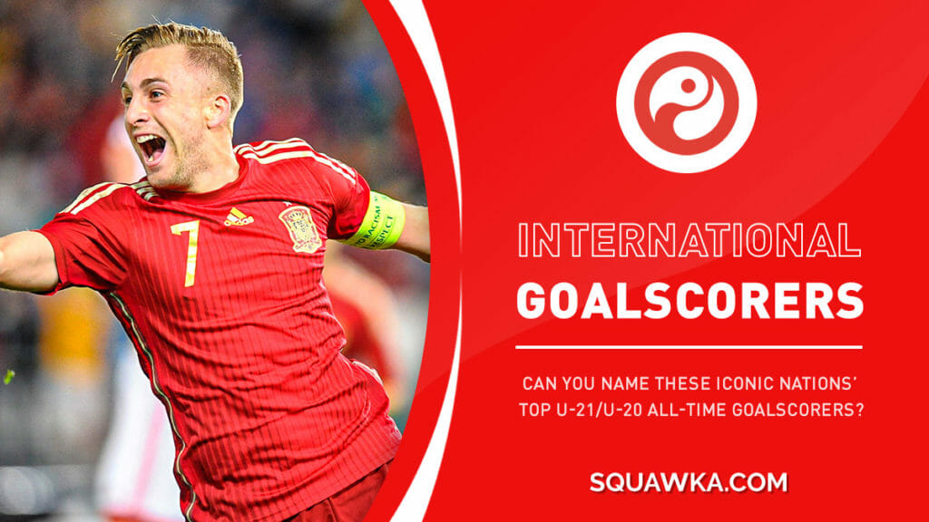 Football Quiz: Under-21 top goalscorers for major FIFA nations | Squawka