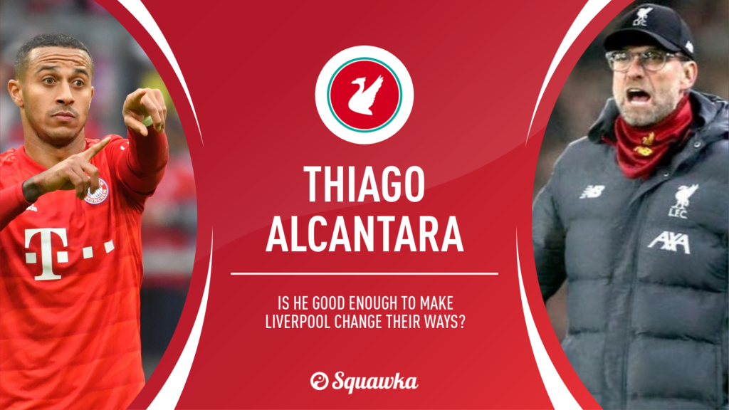 Liverpool Thiago Alcantara transfer news