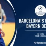 Bayern 8-2 Barcelona stats
