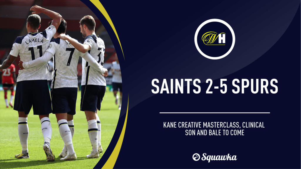 Harry Kane's four-assist display emulated some of Arsenal's greatest playmakers