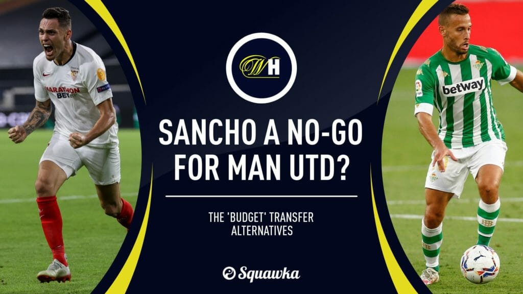 Man Utd transfer news Jadon Sancho alternatives