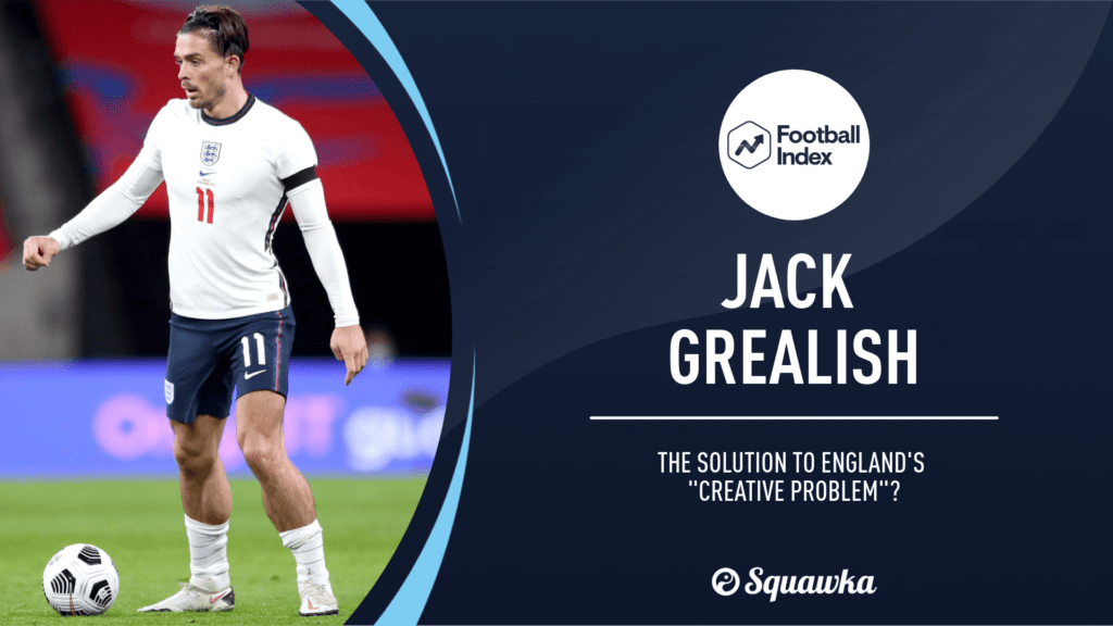Jack Grealish can solve England "creativity problem", says De Bruyne