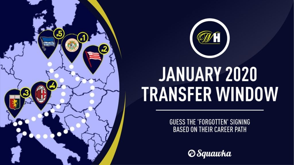 January transfer quiz: Guess the mystery player