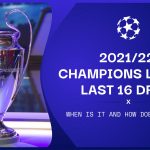 When is the Champions League last 16 draw and who has qualified?