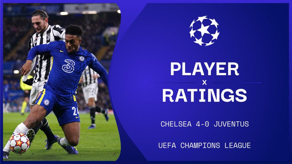 Chelsea 4-0 Juventus player ratings