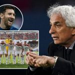 Morocco Ziyech Messi
