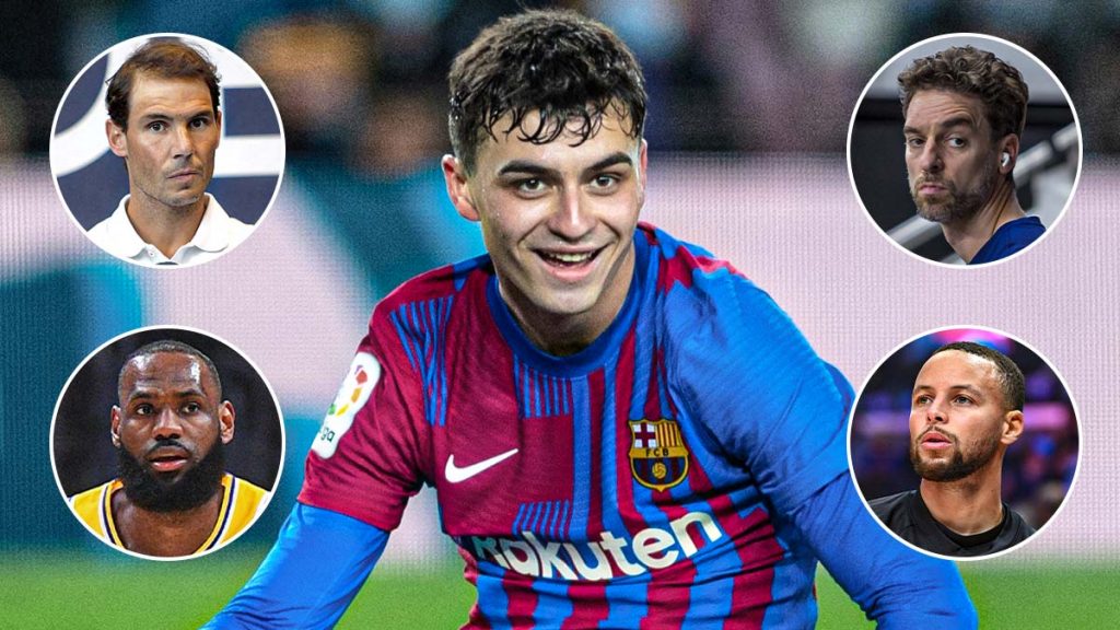 Pedri names his dream five-a-side of non-footballers