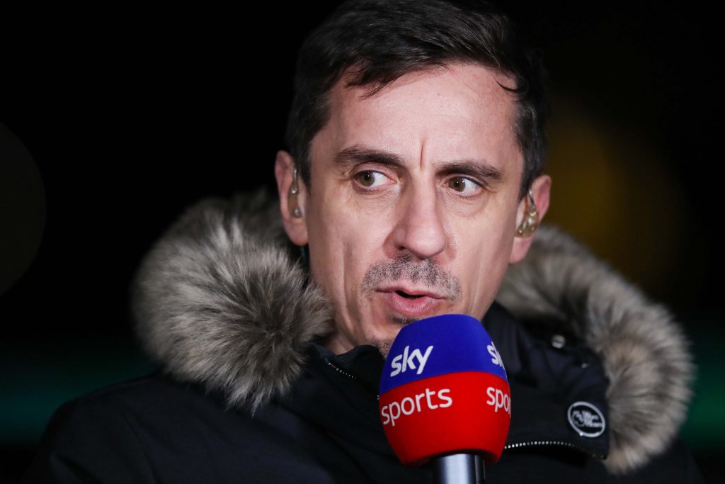"A depressed ambition" — Gary Neville explains how Arsenal could lose Mikel Arteta this summer
