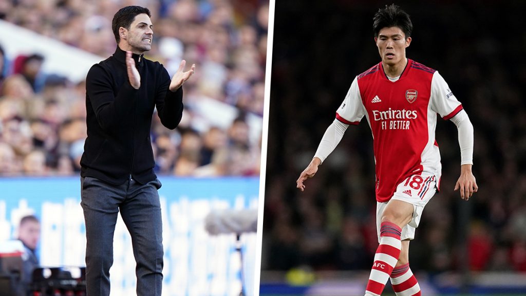 Arsenal predicted XI v Crystal Palace: Team news as Takehiro Tomiyasu "close" to return