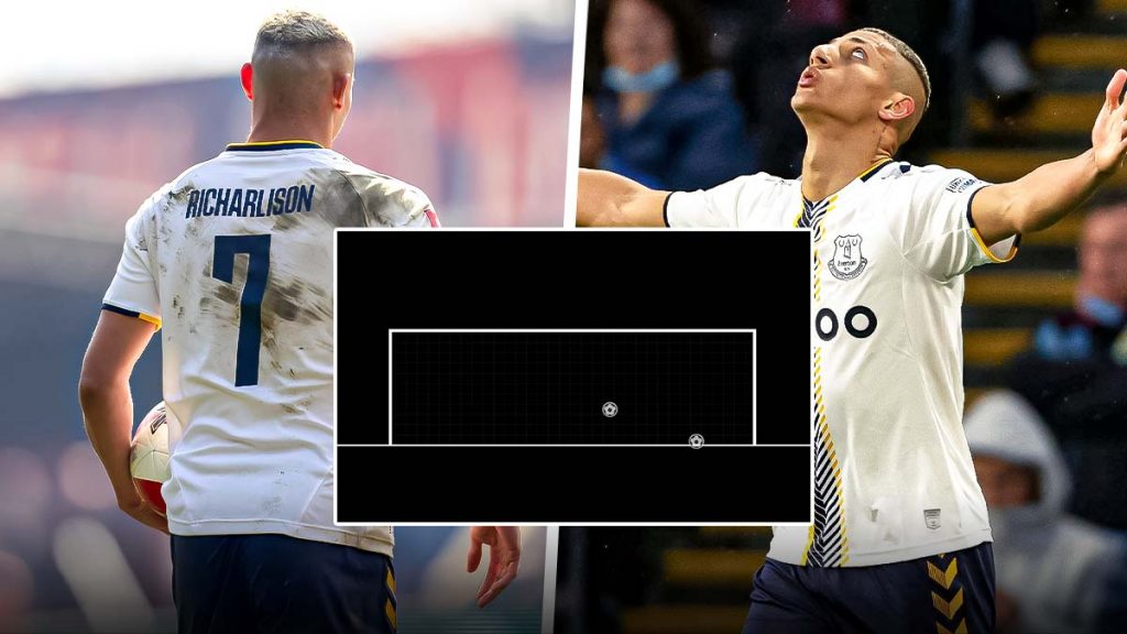 Richarlison blazes a first half Premier League trail as Everton down relegation rivals Burnley
