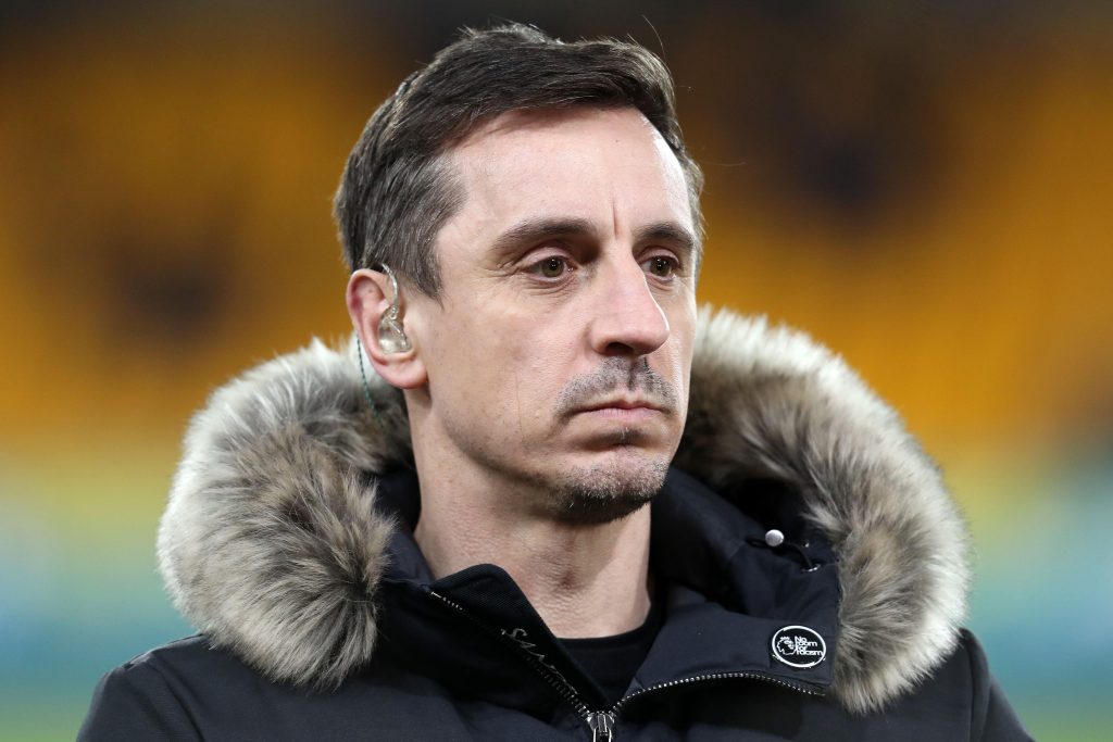 ‘Liverpool have found another one’ — Gary Neville admits it’s “utterly depressing” how good Luis Diaz is for his rival club