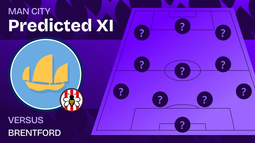 Manchester-City-Brentford-Teamnieuws-Opstellingen