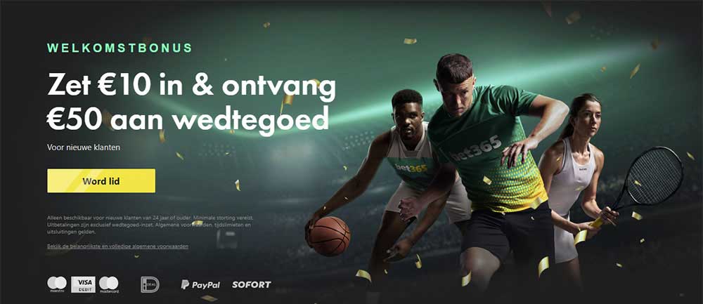 bet365 bonus €50 free bet