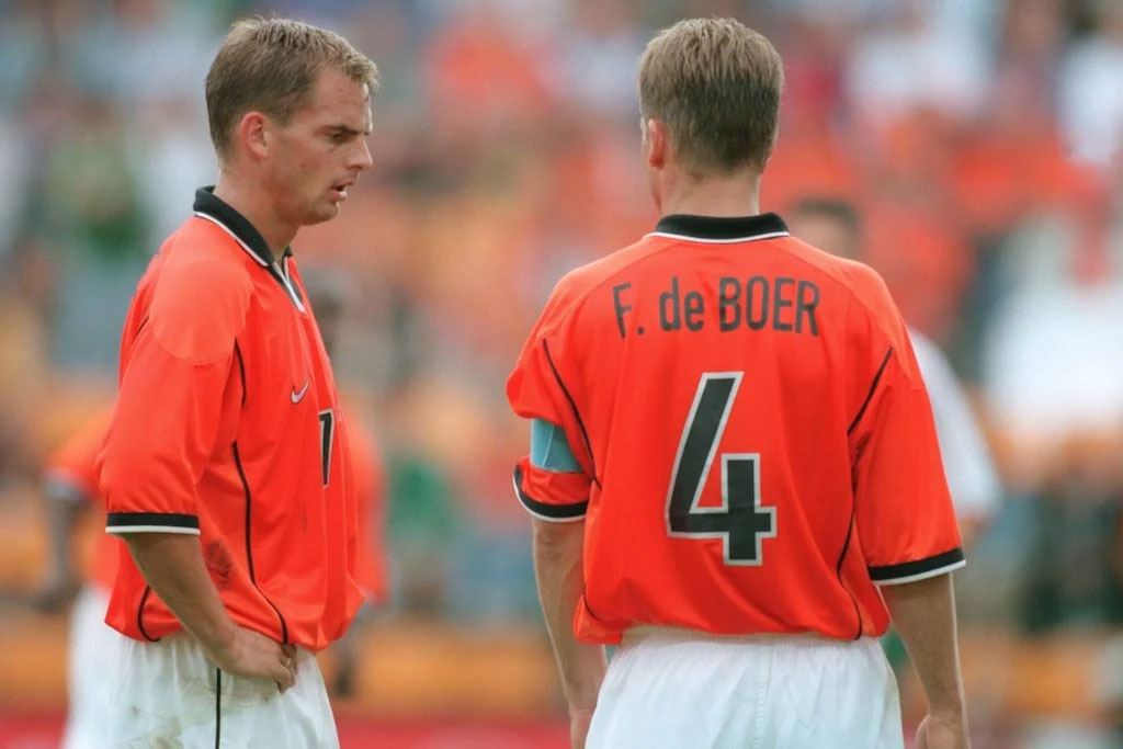 tweeling broers voetbal frank en ronald de boer