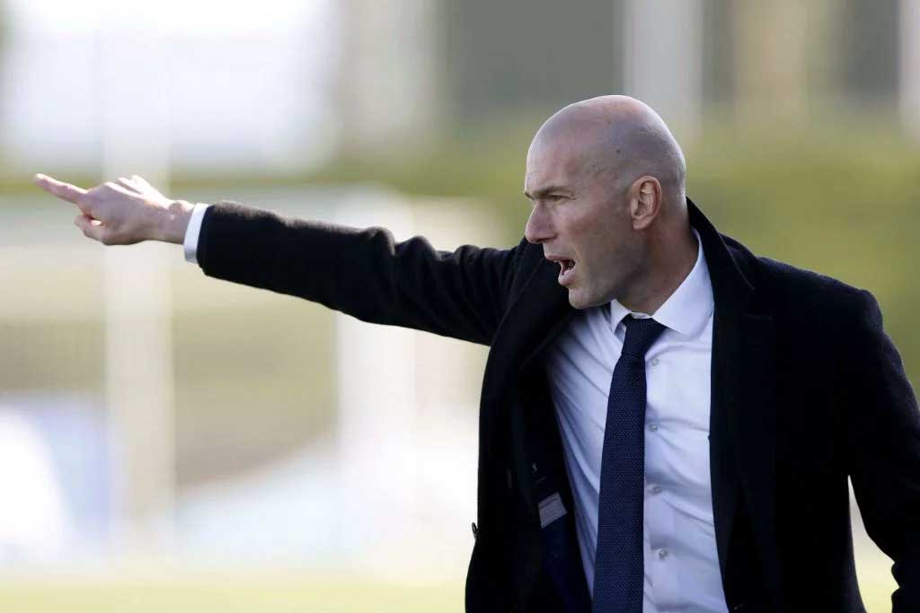 zidane zonder werk