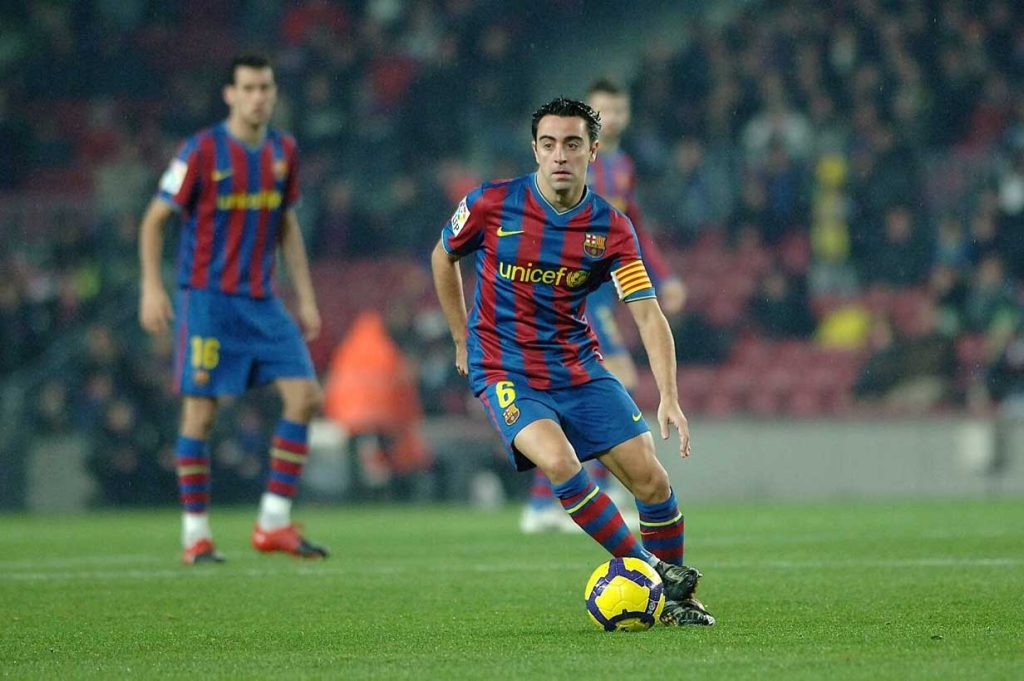 Xavi best speler barcelona