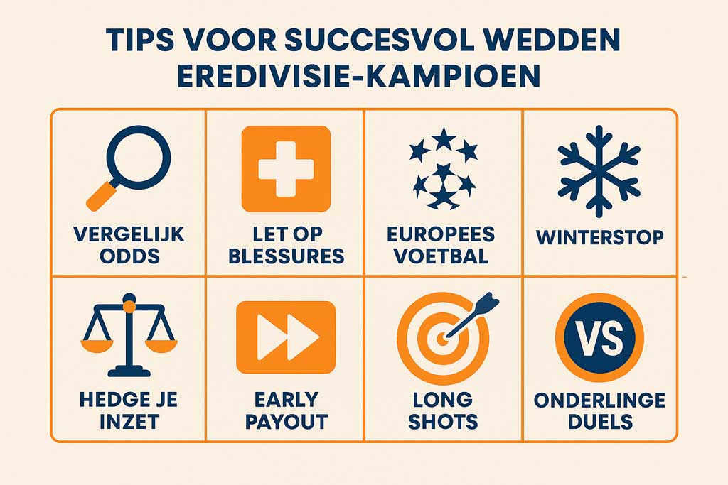 tips voorspelling wedden eredivisie kampioen
