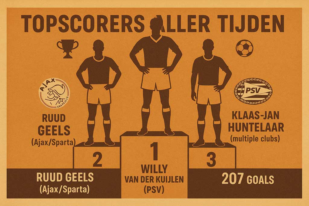 topscorer eredivisie aller tijden