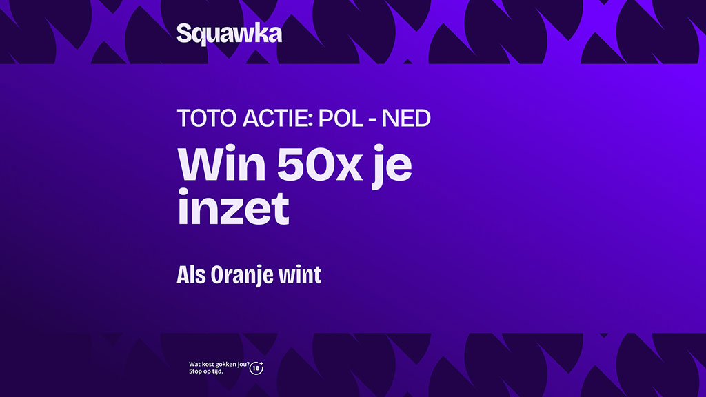 toto actie polen nederland kies winnaar 50x inzet